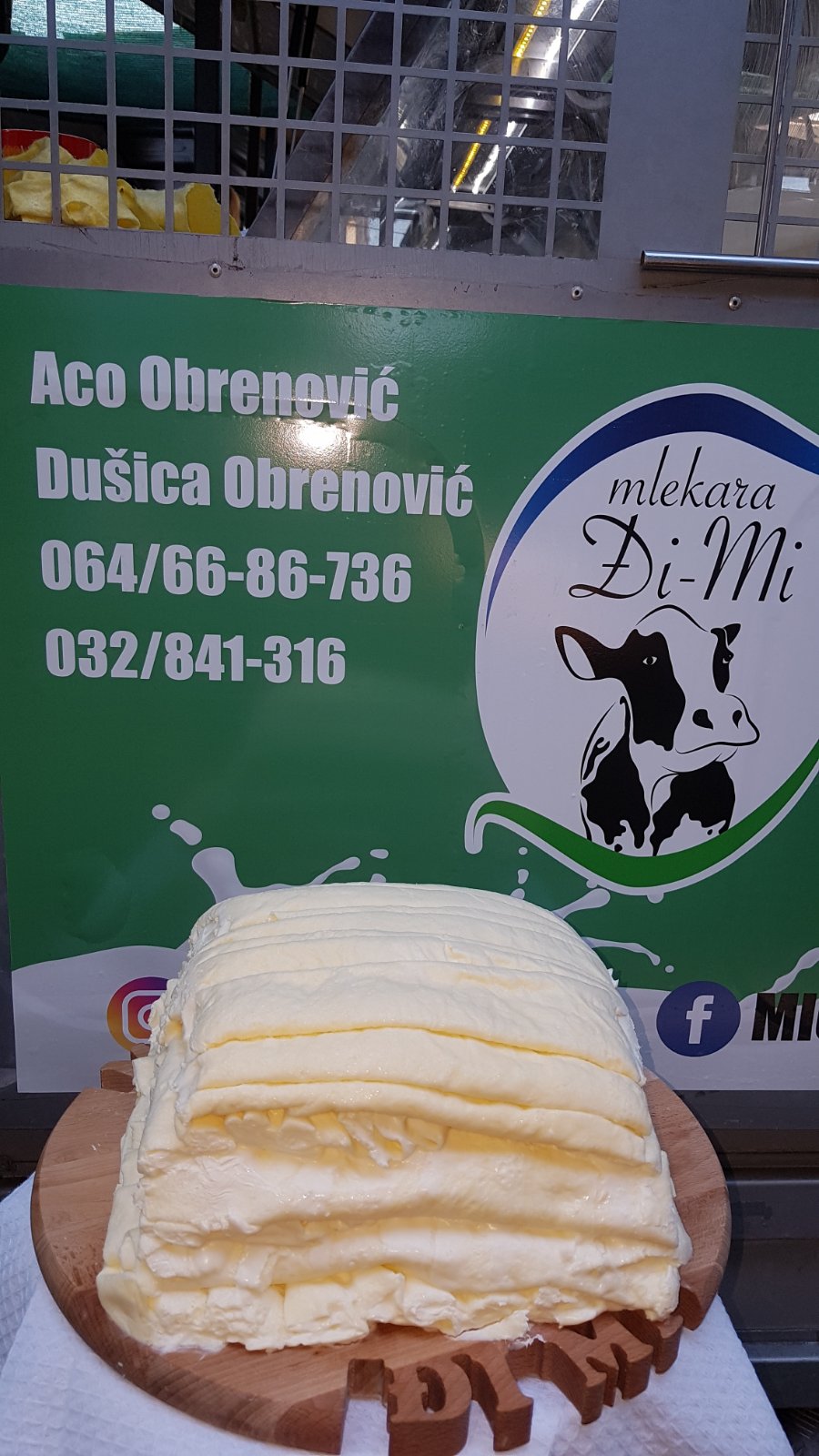 Svež sir od jutra - direktno sa farme